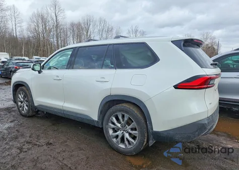 2024 Toyota Grand Highlander z USA, uszkodzony, nr VIN 5TDAAAB57RS026864